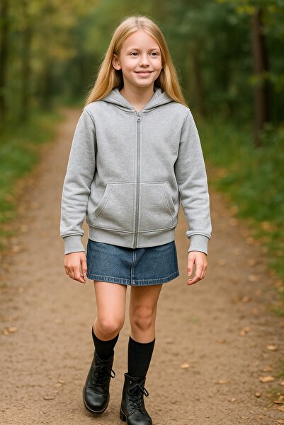 Cloise Unisex Children's Three Thread Rose Goldelange Cardigan