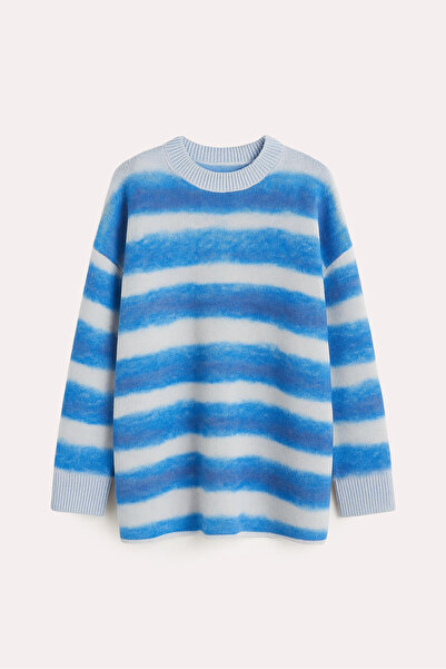 Touché Privé سترة مخططة ناعمة الملمس