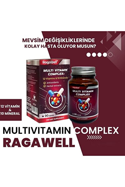 RAGAWELL MULTI VITAMIN COMPLEX 30 KAPSÜL