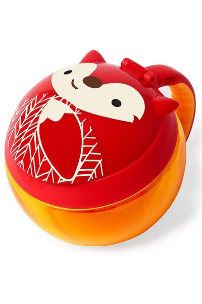Skip Hop Zoo Fox Snack Carrying Container with Lid