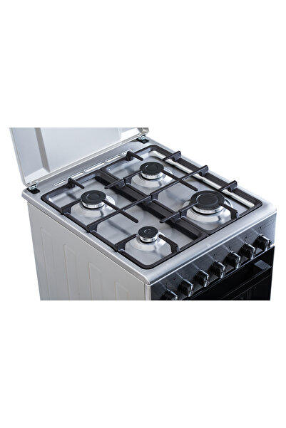 Samus Gas stove SM562AENS1 INOX, 4 gas burners, Electric oven, 43 L, 7 functions