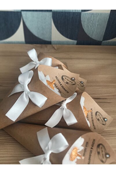 BlueDaisyCandle Kişiye Özel 20 ADET PAPATYA TAŞLI buket mum Düğün/nişan/söz/kadınlar/anneler Günü Hediyelik nikah