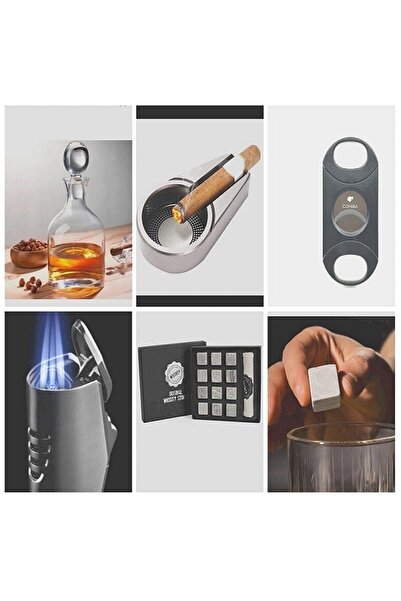 alaska kamp Vip Viski Ve Puro Seti Kişiye Özel Hediyelik Set