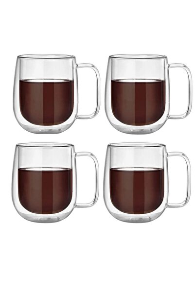 Kitchen Design Lab Çift Cidarlı Borosilikat Cam Nescafe,latte,filtre Kahve,sü...