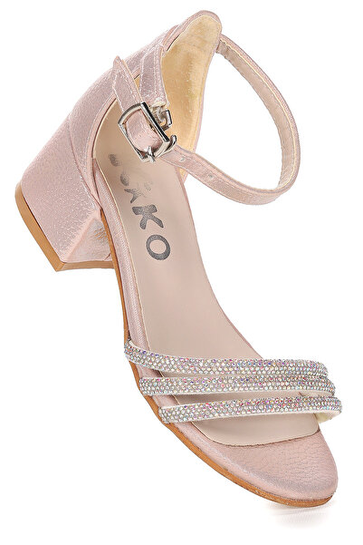 KARAMAZI Pantofi Sandale Cu Toc De 4 Cm Nobe Daily Fete