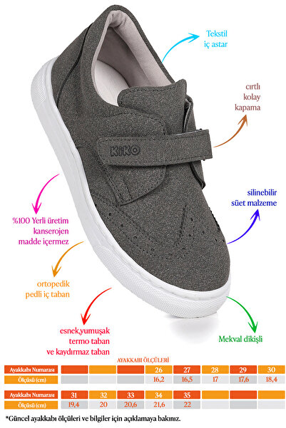 KARAMAZI Richie Velcro Daily Boys' Casual Shoes