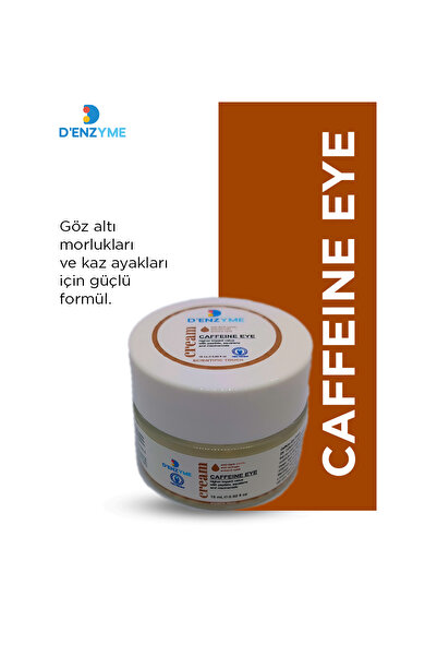 D'ENZYME Kafein Göz Altı Kremi - Göz Altı Morluk Karşıtı (FOR DARK CIRCLES, P...