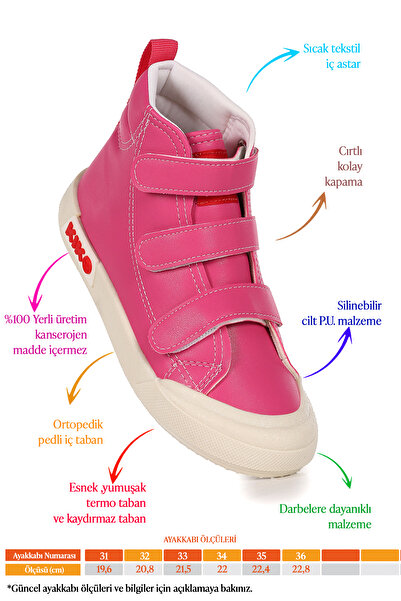 KARAMAZI Παπούτσια για κορίτσια Garf Daily Velcro