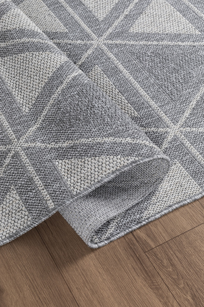 Valery Home Natura Premium Kalite Kaymaz Tabanlı Doğal Yıkanabilir Kilim Otur...