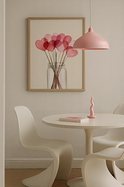 Opak Design Flower Bouquet Μαλακό μοντέρνο μαξιμαλιστικό τέχνης ζωγραφική τοί...