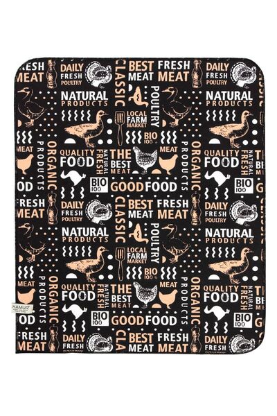 HAMUR Сушилка для посуду 40x46 см Килимок для витирання посуду Mf-068