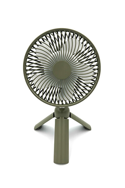 hag Şarjlı Teleskopik Vantilatör Kamp Lambası İç ve Dış Mekan Serinleticili Ç...