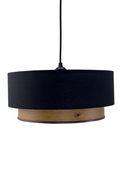 Vivido Home Siyah Ahşap Desenli Avize