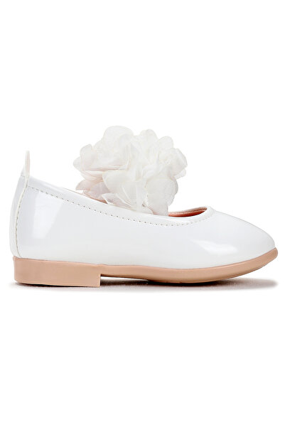 KARAMAZI Pantofi de balerină pentru fetiță din piele lacuită Flovers
