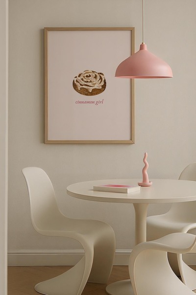 Opak Design Ντόνατ Γλυκό Μίνιμαλ Πολύχρωμο Μοντέρνο Μαξιμαλιστικό Τέχνη Ζωγρα...