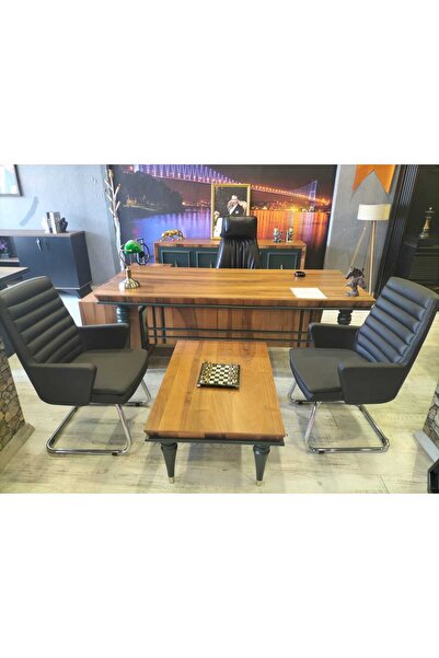 BÜRO ARES CİLALI AHŞAP 130.000₺ İstanbul içi PİERRE MAKAM TAKIMI SET 6 PRÇ