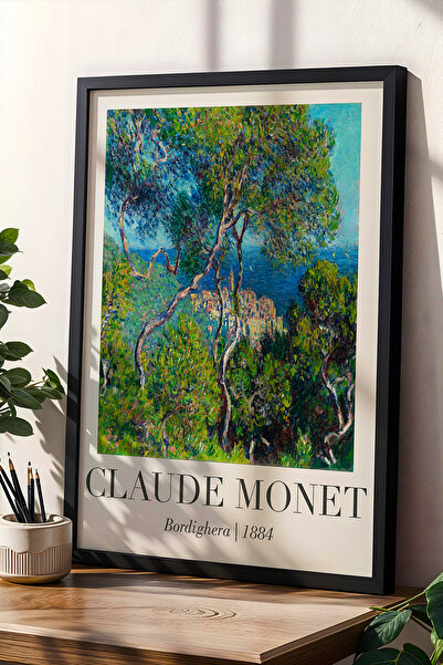 Opak Design Claude Monet Bordighera Landscape Vintage Ζωγραφική τοίχου με φυσ...