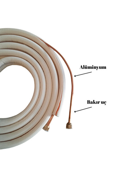 Ottocool Klima Montaj Kiti Bağlantı Borusu 1/4-1/2  7M