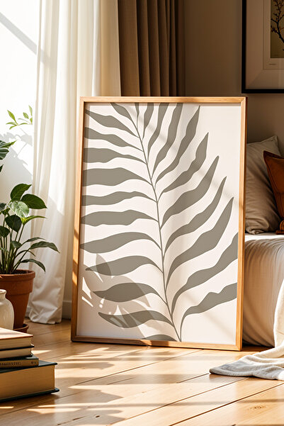Opak Design Matisse Botanical Art Bohemian Minimalist Ξύλινο Πλαίσιο Ζωγραφικ...