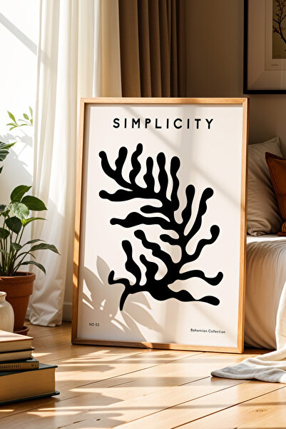 Opak Design Lagom Life Bohemian Minimalist Ξύλινο Πίνακας Τοίχου