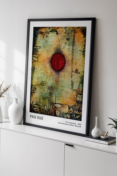 Opak Design Paul Klee - Μοντέρνα Αποτυπώματα Πινέλων - Ζωγραφική Τοίχου με Ξύ...