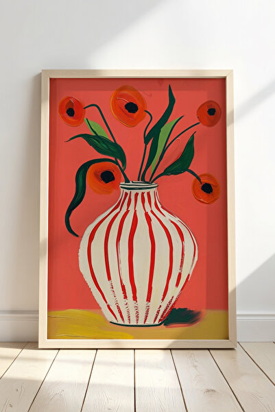 Opak Design Πολύχρωμο Flower Bouquet Art Print Τέχνη τοίχου Ζωγραφική τοίχου ...