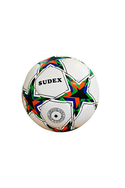 Dörtel Tedarik كرة قدم عالية الجودة بيضاء اللون، مناسبة للملاعب العشبية والملاعب الخرسانية، مع خياطة عالية الجودة