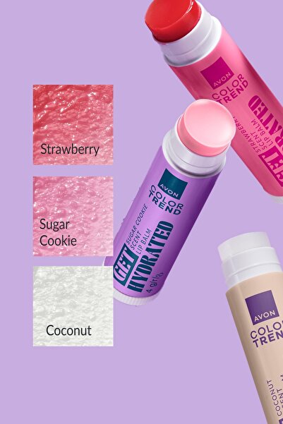 AVON Color Trend Nemlendirici Dudak Balmı - Coconut