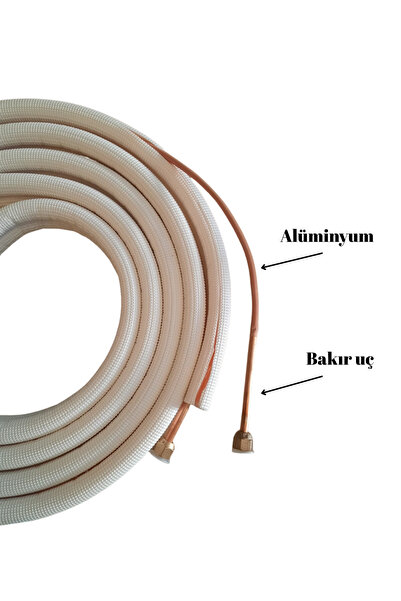 Ottocool Klima Montaj Kiti Bağlantı Borusu 1/4-3/8  10M