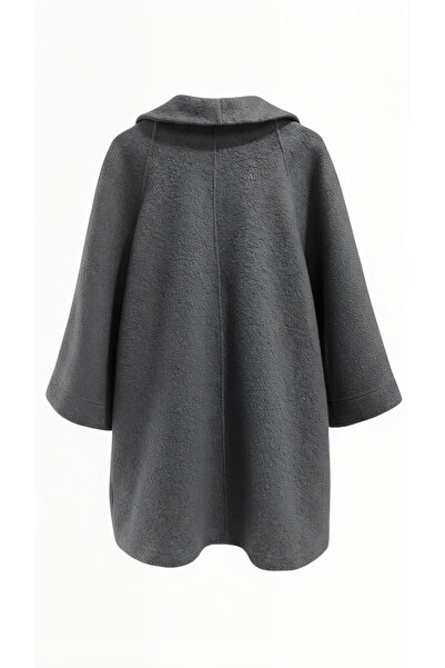 SARE ERKMEN Coat 50% Wool Blend Std Size 38-46 Cashmere-Boucle Fabric