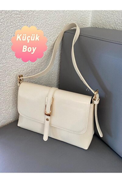 cosybag. Pinterest Senna Модель Жіноча М'яка Штучна Шкіра Маленька Сумка На Плече Крем