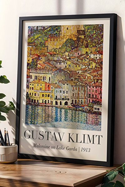 Opak Design Gustav Klimt To Malcesine στη λίμνη του Γκαρδά 1913 Vintage ζωγρα...