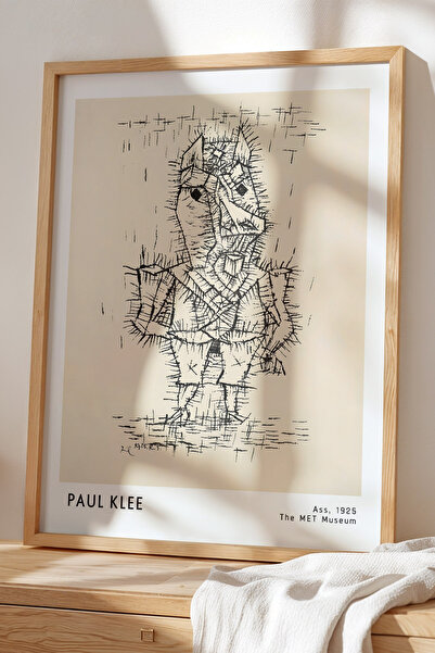 Opak Design Paul Klee - Μοντέρνα Αποτυπώματα Πινέλων - Ζωγραφική Τοίχου με Ξύ...