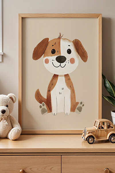 HİGUERA Παιδικό δωμάτιο με χαριτωμένο σκυλί που αγαπά τον ιδιοκτήτη Πίνακας τ...