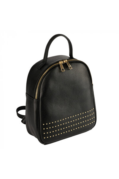 AZZURA Rucsac Sasha, piele naturală neagră