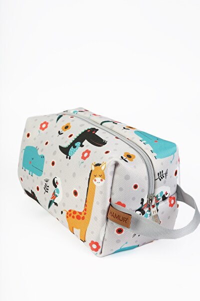 HAMUR Dirty Clean Wet Organizer Bag Animal Baby Kids Clothes Laundry Mommy Makeup Mattress Bag