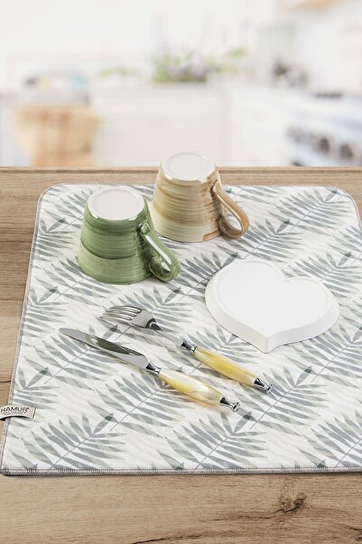 HAMUR Πατάκι στεγνώματος πιάτων 42x50 cm Πανί κάλυμμα στεγνώματος μαξιλαριού Mf-075