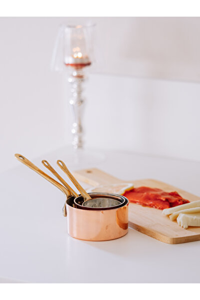 Bakır Concept Copper Caçerol Set of 3
