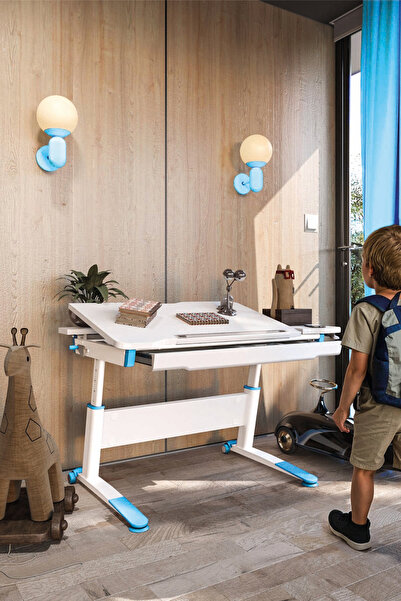 Creo Mobili Sirius Basic Öğrenci Masası Çekmeceli ve Yükseklik Ayarlı Çalışma...