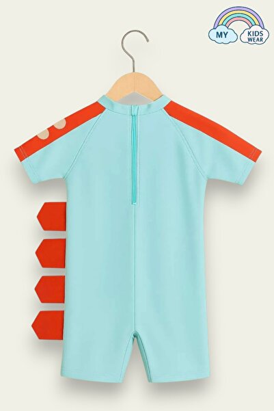 My Kids Wear Tatlı Dino Temalı Boneli Erkek Çocuk Mayo Takımı