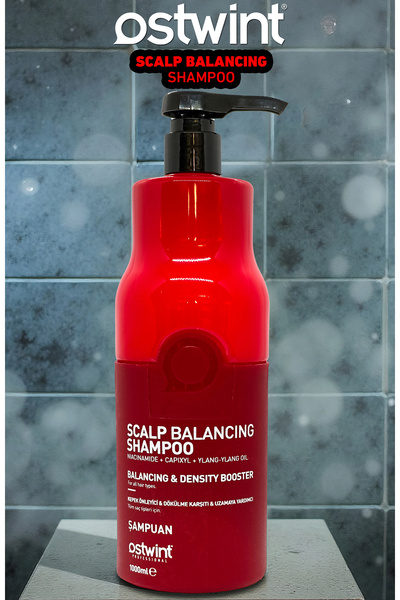 Ostwint Scalp Şampuan, Kepek Önleyici & Dökülme Karşıtı & Uzamaya Yardımcı, 1000 ml