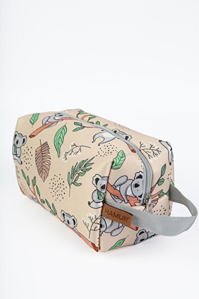 HAMUR Dirty Clean Wet Organizer Bag Koala Baby Kids Clothes Laundry Mommy Makeup Mattress Bag