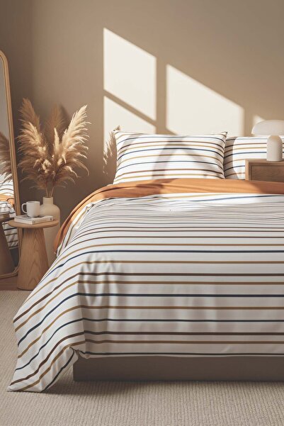 Rivaİstanbul Aren Double Cotton Quilt Cover Set