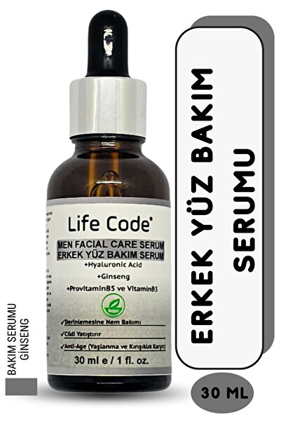 LİFE CODE Erkek Yüz Bakım Serum Men Facıal Care Serum