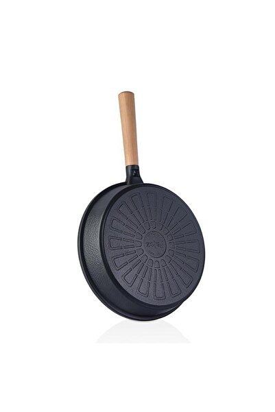 FALEZ Black Line 32 cm Siyah Döküm Tava