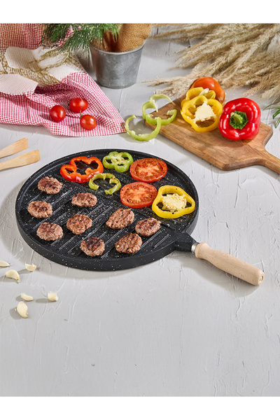 FALEZ Four Sided Flatbread Grill Pan Body
