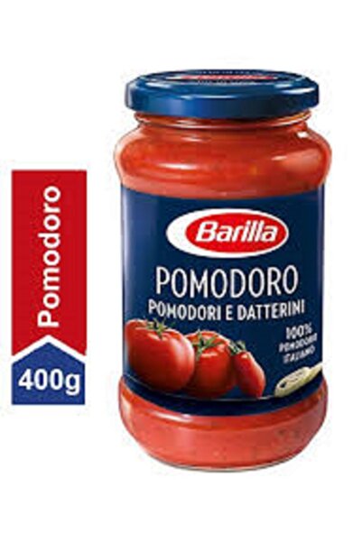 Barilla صلصة معكرونة الطماطم بومودورو مع الطماطم الإيطالية 400 جرام × 4 قطع