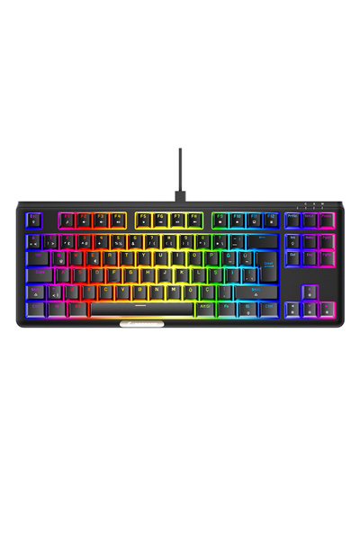 Rampage Claw Blue Switch Rainbow Tkl Anti Ghosting Mekanik Oyuncu Klavyesi