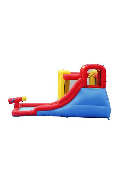 Happy Hop Jump&Splash inflatable mattress with pool, water cannon, slide and climbing area