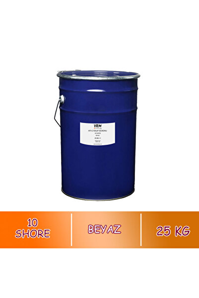 VRM VernikRecineMarketi RTV-2 Kalıp Silikonu 1. Sınıf Pembe (10 Shore) 25 KG